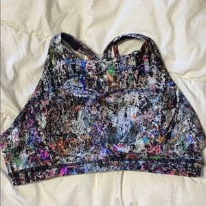 Lululemon Free to Be Serene High Neck sports bra